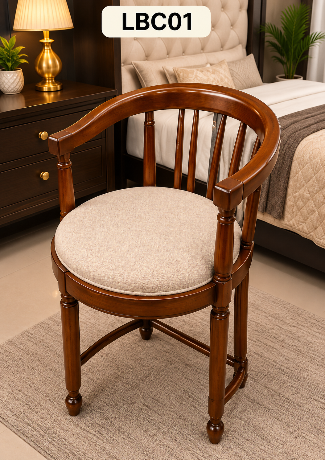 LBC01- Bed Room Chair Round Model
